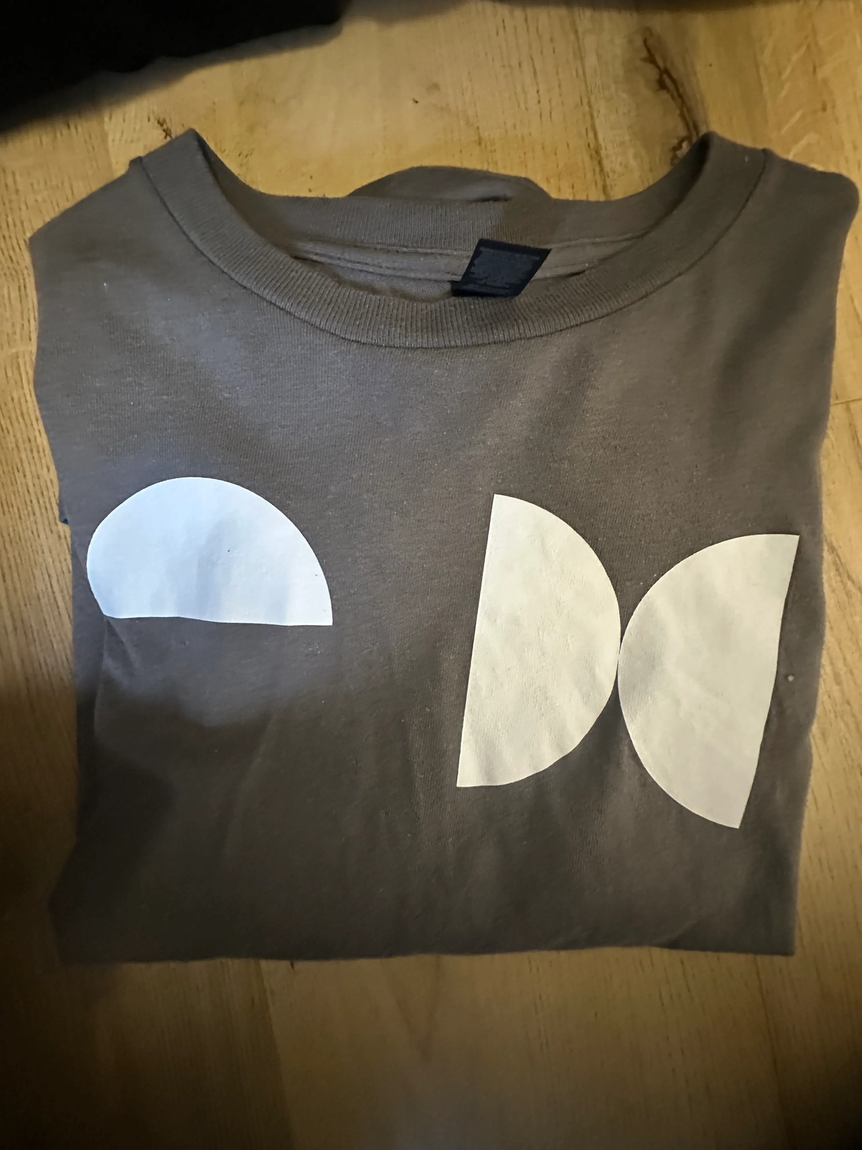 TDC Current / Negaive Space Dark Grey Tshirt (Large)