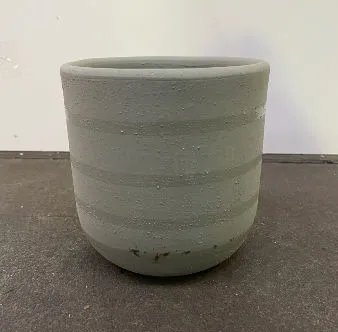 Grey Plant Pot