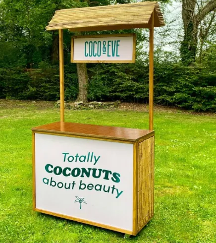 Fully Branded Small Tiki Bar