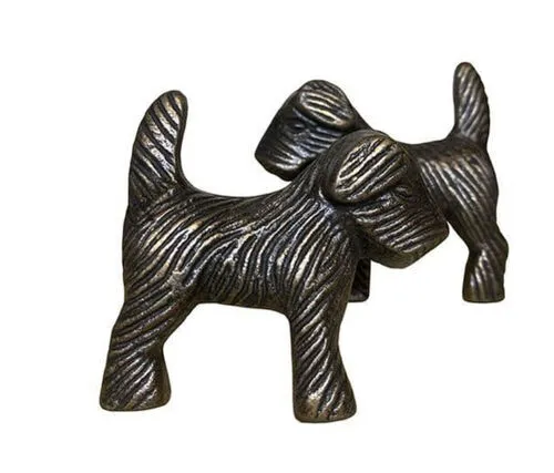 Pair of Brass Puppy Dog Cabinet/Drawer Knobs