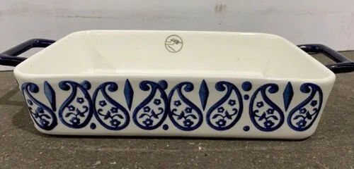 Blue and White Oven Dish