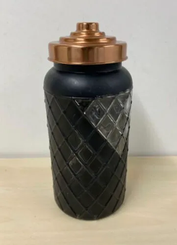Black Jar with Copper Top