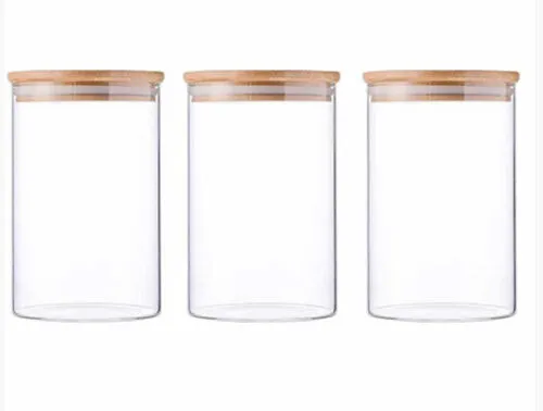 Jar with Wood Top (4.5 inch)