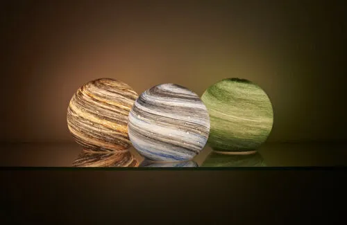 Planet Effect Table Lamps (Set of 3)