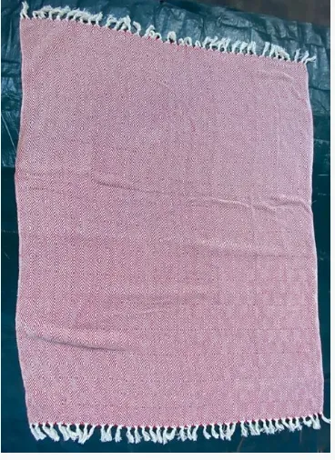 Red Diamond Print Blankets