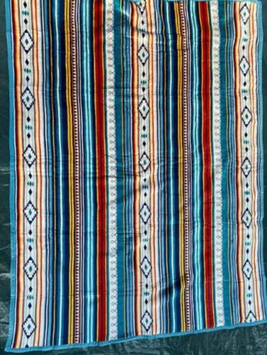 Colourful Striped Blanket