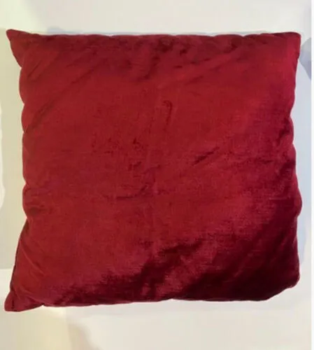 Burgundy Velvet Cushions