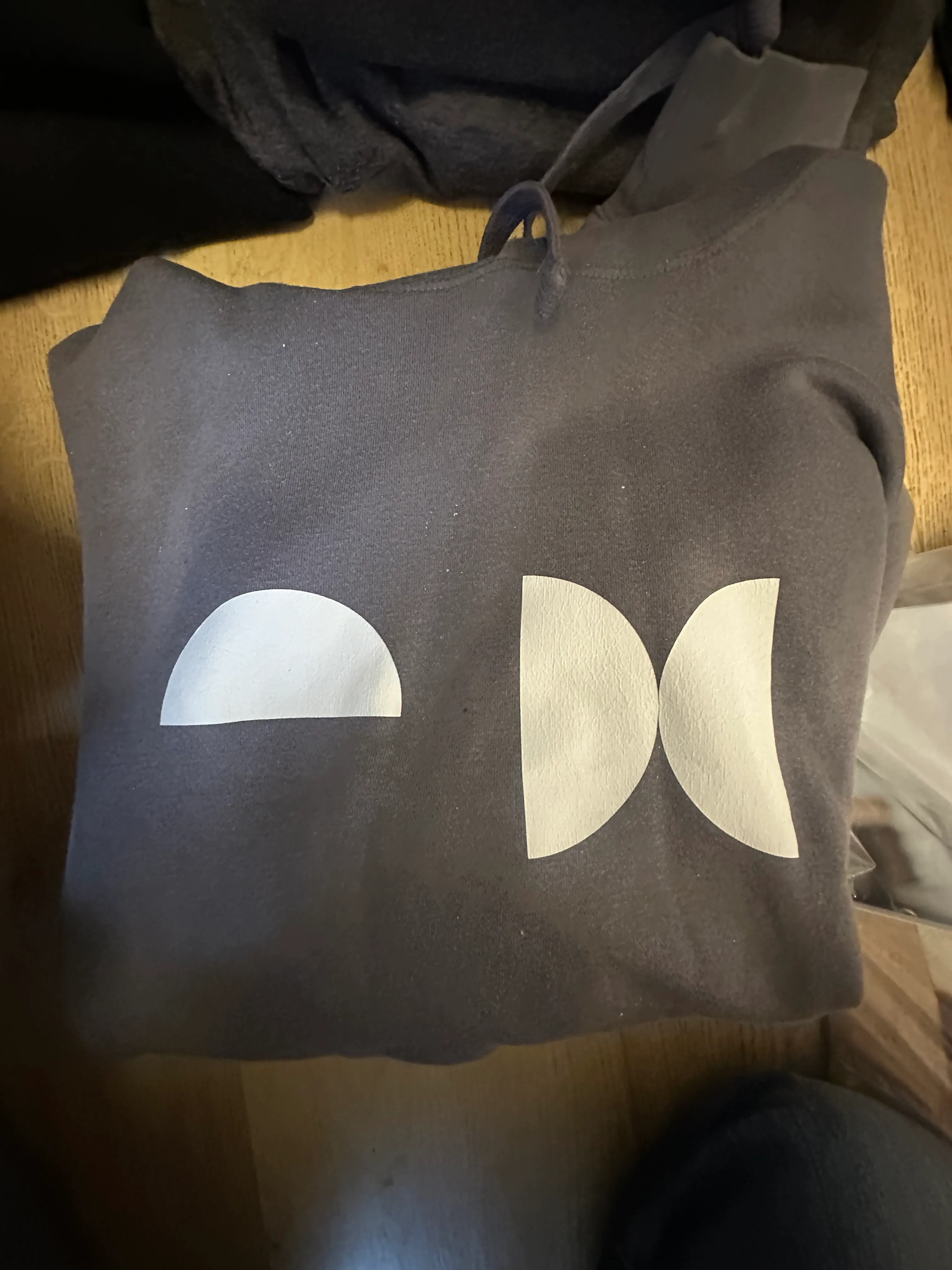TDC Current / Negative Space Dark Grey Hoodie (Large)