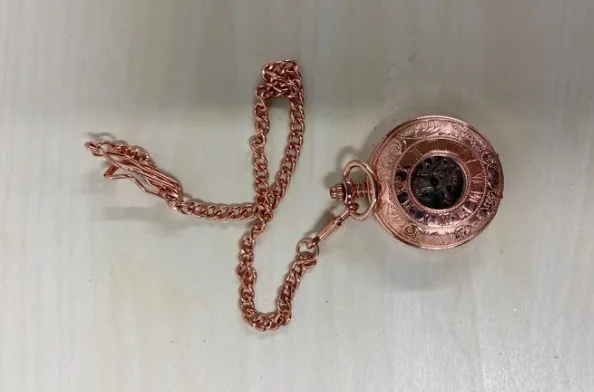 Copper Pocket Watch
