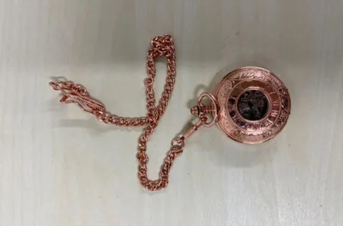 Copper Pocket Watch