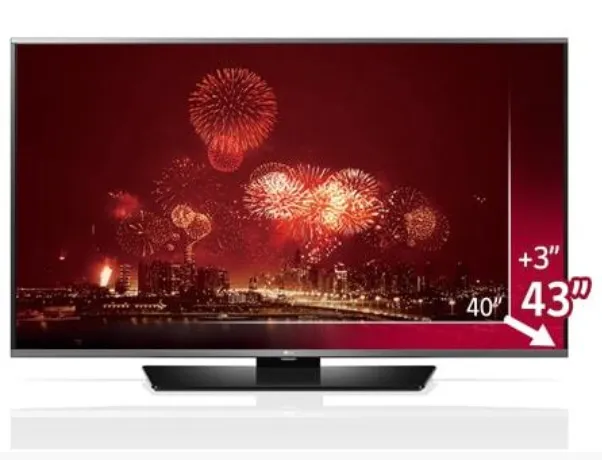 LG 43" TV Screen