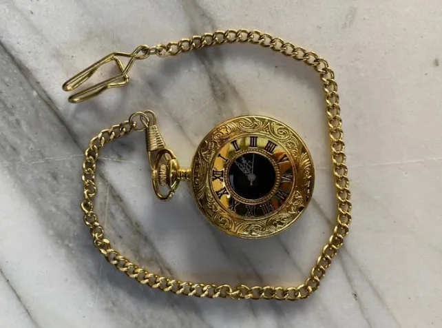 Gold Pocket Watch