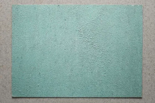 Green Painted Weathered Wall Background