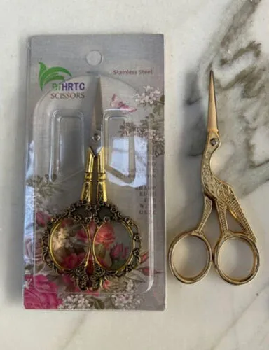 Gold Ornate Scissors
