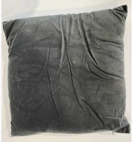 Dark Grey Velvet Cushions