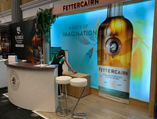 Fettercairn Full Stand (big bottle smashed) would need fixed/remade if necessary