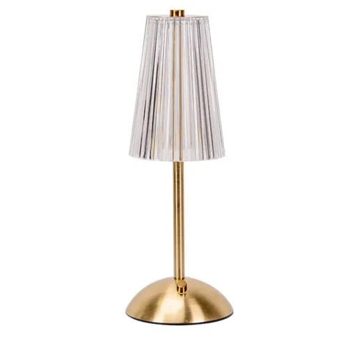 Gold Rechargeable LED Touch Table Lamp