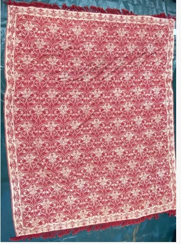 Red Vintage Style Blanket