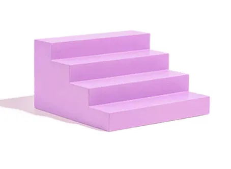 Purple Wooden Stairs