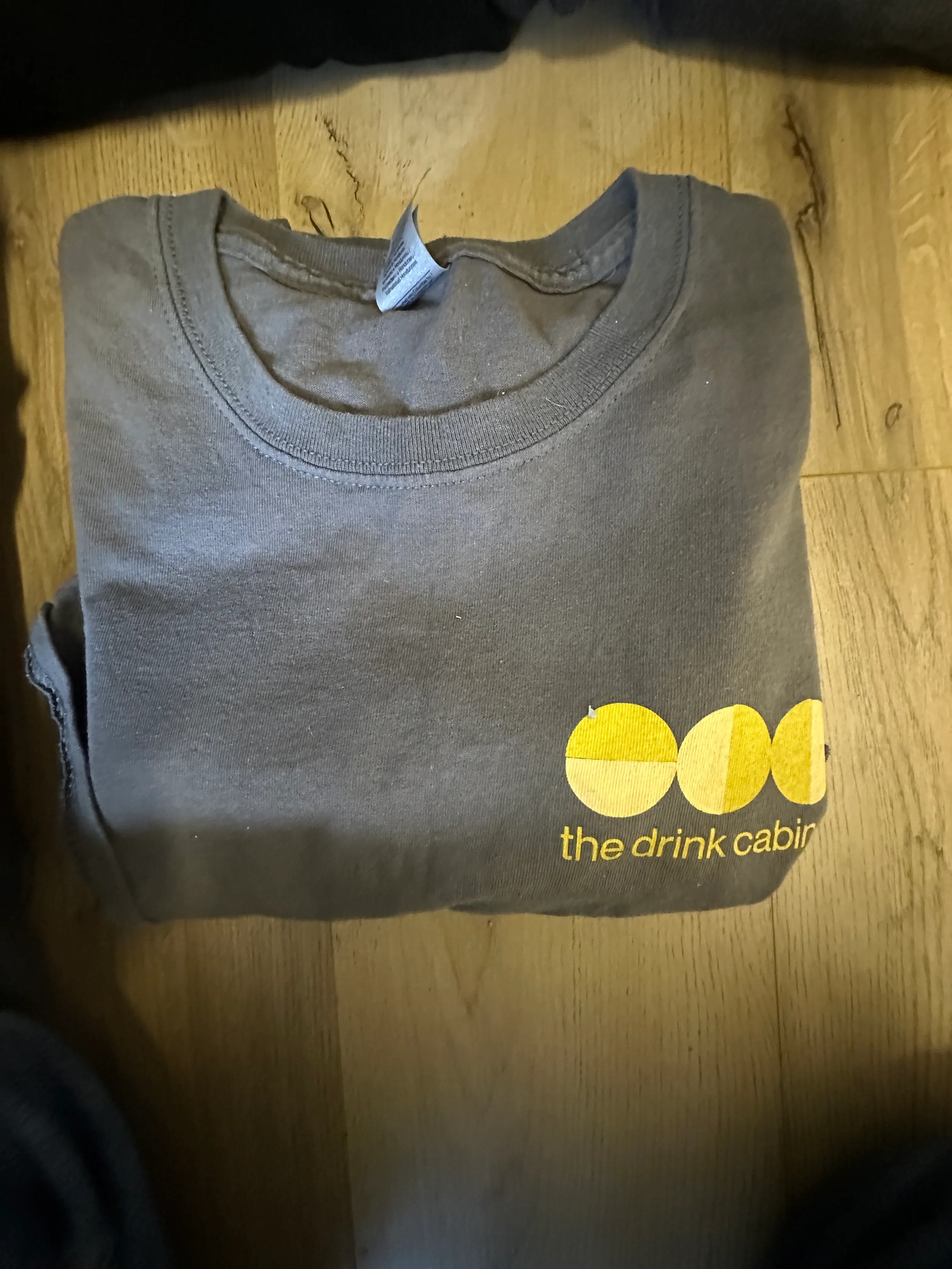 TDC Full Circle Grey/Lime Tshirt (XL)