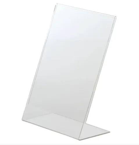 Large Clear Plastic Sign Holders