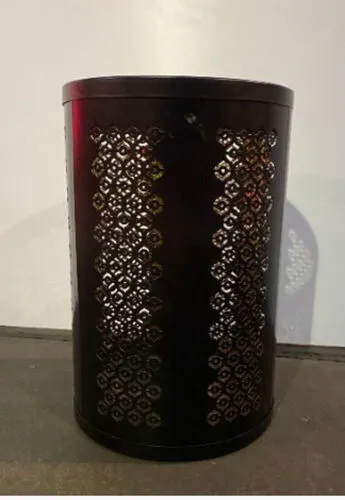 Black Metal Candle Holder