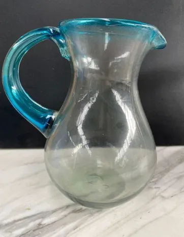 Blue Rimmed Jug