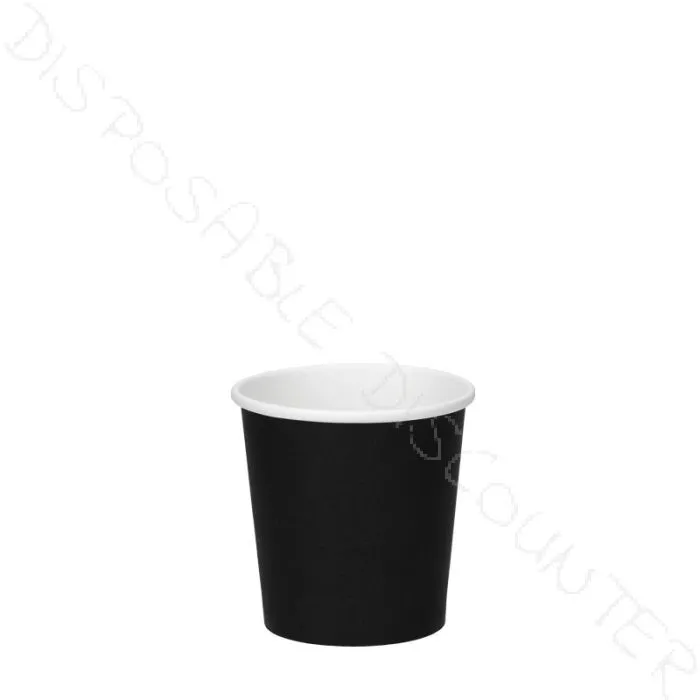 Black Paper Espresso Cups
