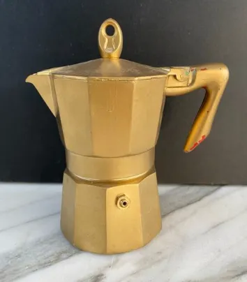 Gold Cafetière