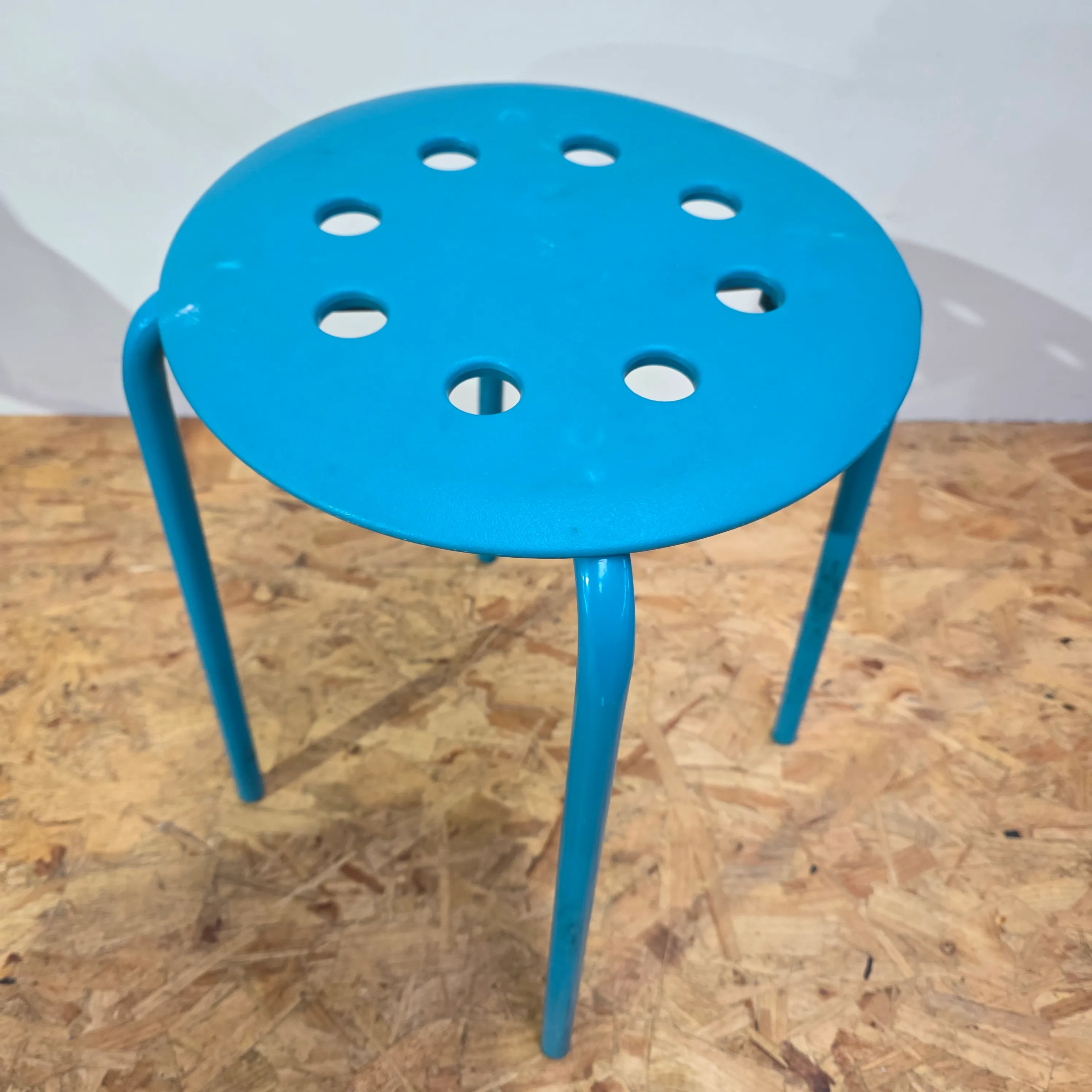 Blue Plastic Stools