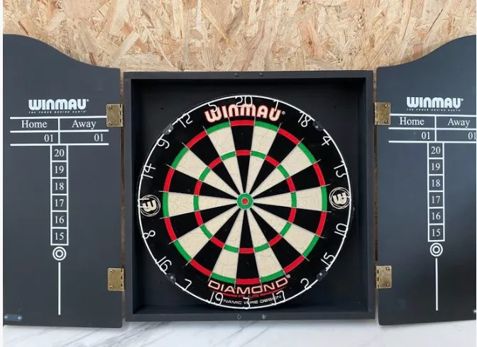 Dart Board with Doors