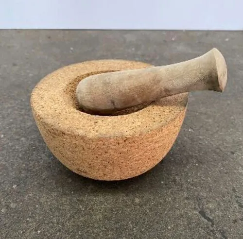 Cork Pestle and Mortar