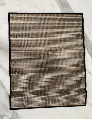 Rattan Placemat Black Trim