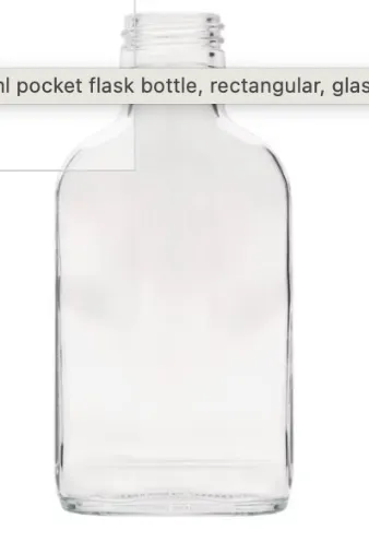 100ml Pocket Flask Bottle