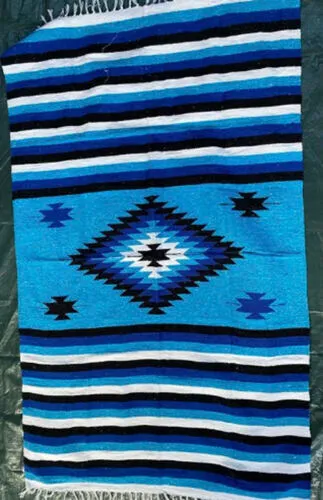 Blue Striped Blanket