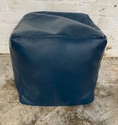 Blue Beanbag Cube