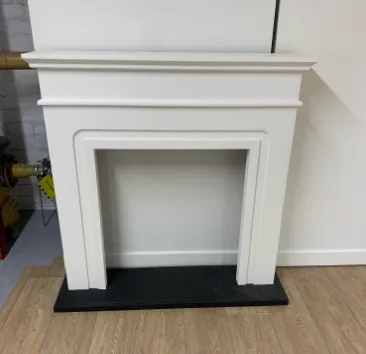 White Fireplace