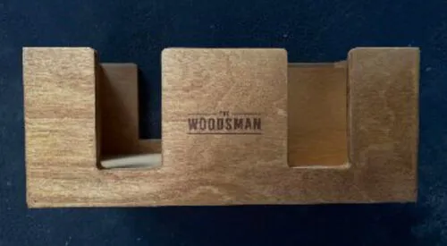Woodsman Napkin Holder