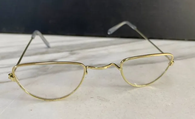 Gold Vintage Glasses