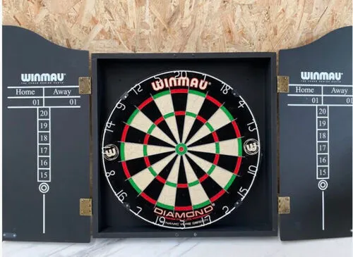 Dart Board with Doors
