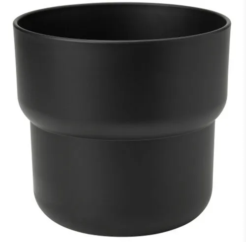 Black Plant Pot.