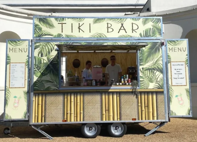 Large Tiki Bar