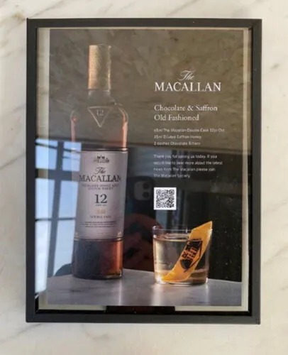 Black Thin Frame (8.5 x 6.5)