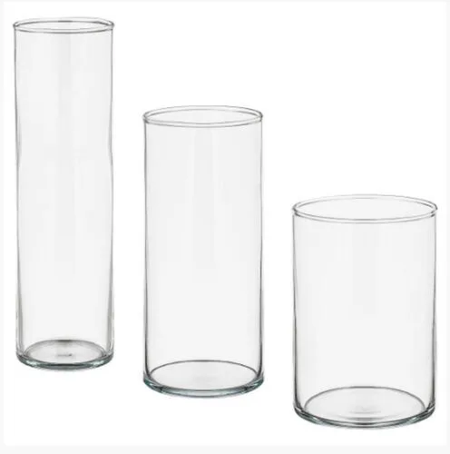 Glass Candle Holder/Vase (8 x 4)