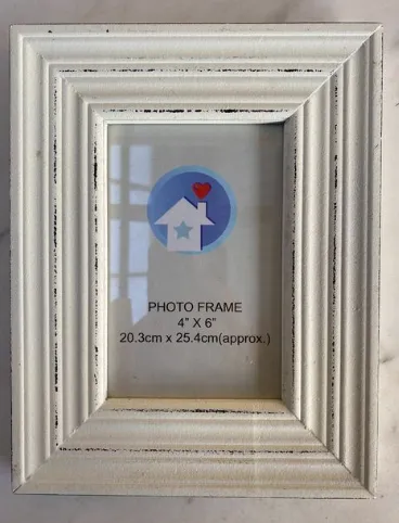 Distressed Cream Frame (6 x 4)