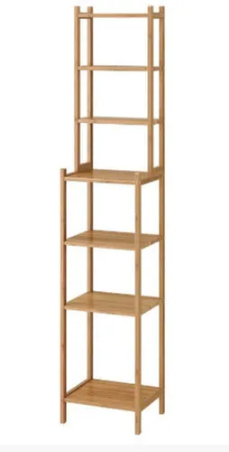 Tall Bamboo Shelves