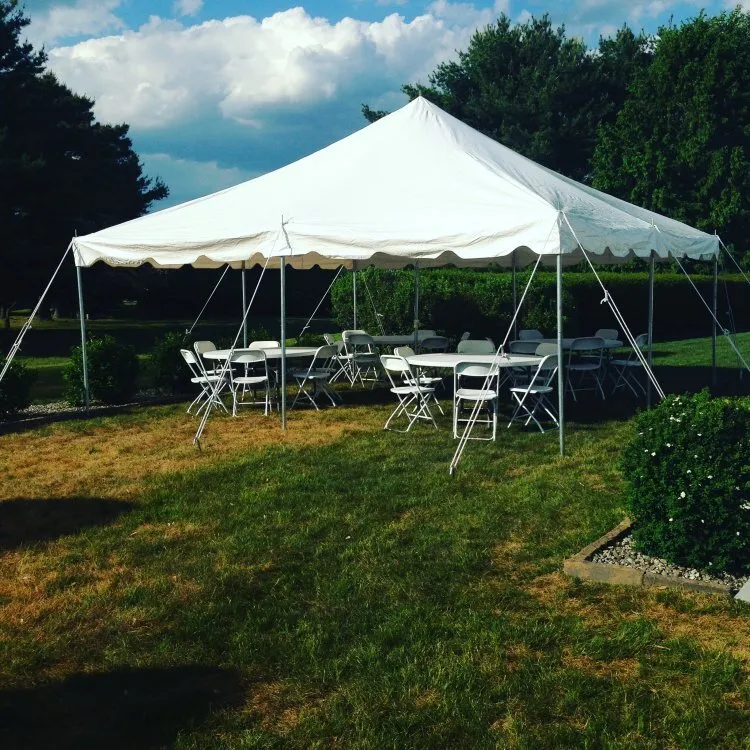 20' x 20'  Recreational Pole Tent