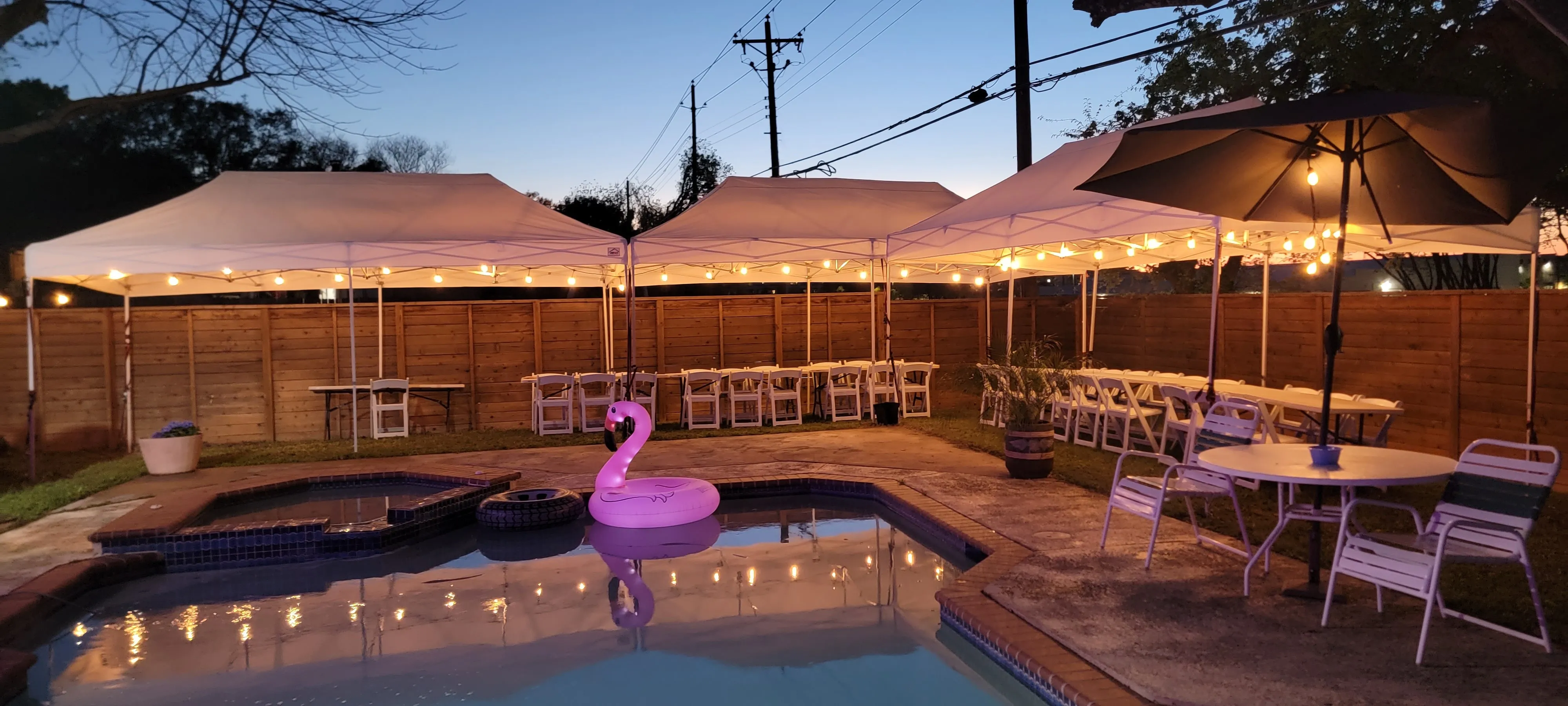 20' x 30' Pop Up Tent Special Package