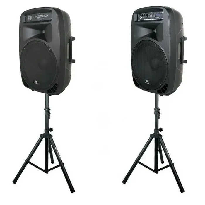 2 Speaker Bundle With Stands