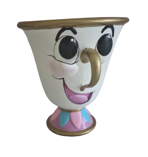 S1773 Chip Tea Cup - Beauty & the Beast - 20cm High